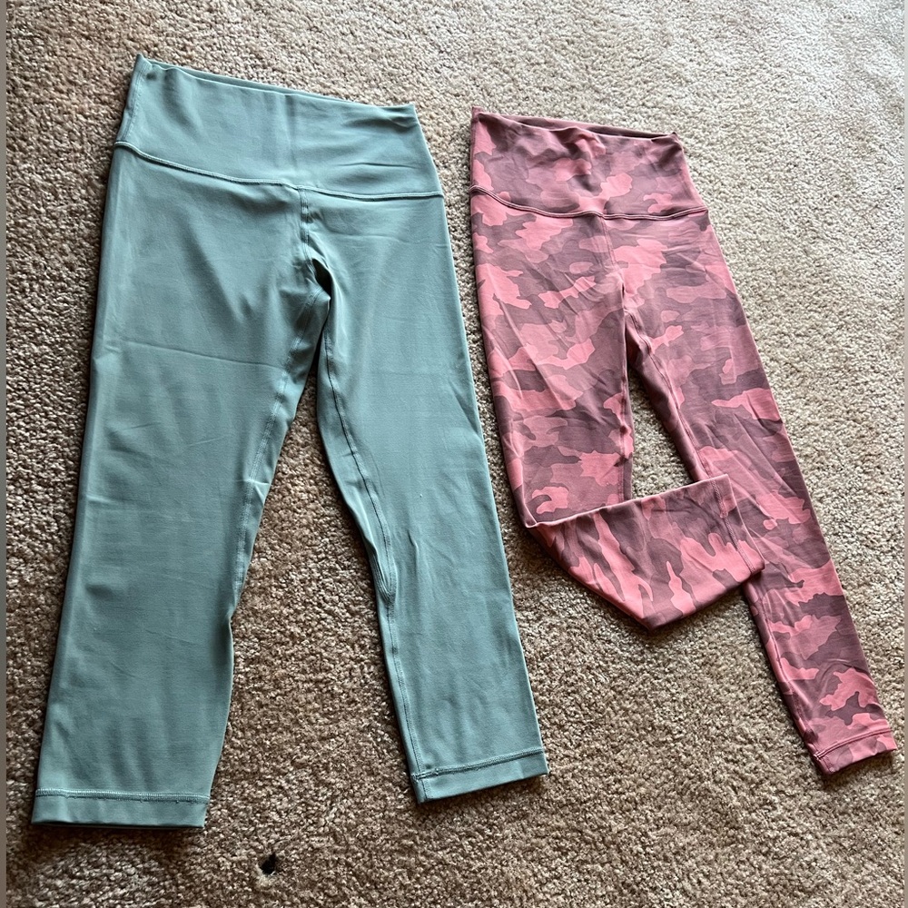 Lululemon Align crop bundle! Size 6